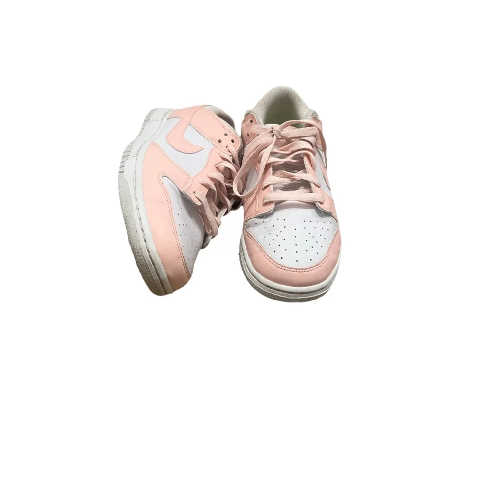 Nike Dunk Low Next Nature Pale Coral Leather Athletic Shoes 8 WMNS D1873-100 - Picture 6 of 7